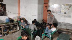 Patroli Humanis Polsek Nisam, Polisi Ajak Remaja Jauhi Tawuran dan Narkoba