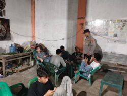 Patroli Humanis Polsek Nisam, Polisi Ajak Remaja Jauhi Tawuran dan Narkoba