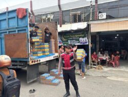 Patroli Kota Presisi di Pusat Ekonomi, Sat Samapta Polres Lhokseumawe Antisipasi Pungli dan Gangguan Kamtibmas