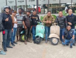 Bhayangkara Petro Scooter Binaan Kapolres Lhokseumawe Tebar Kepedulian di Nisam Antara, Pererat Silaturahmi dan Gaungkan Kamtibmas