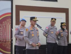 Kapolres Lhokseumawe Ingatkan Personel Jauhi Judi Online dan Narkoba Saat Apel Pagi