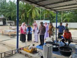 Kapolsek Meurah Mulia Sambangi SPPG, Pastikan Kebersihan Dapur Terjaga