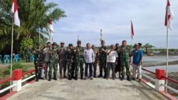 Pastikan Tepat Sasaran, Tim Wasev Itjenad Cek Pembangunan Jembatan Aramco