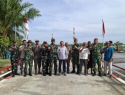 Pastikan Tepat Sasaran, Tim Wasev Itjenad Cek Pembangunan Jembatan Aramco