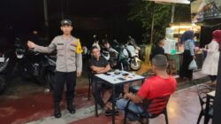 Polisi Patroli Malam di Meurah Mulia, Warga Diajak Aktif Jaga Kamtibmas