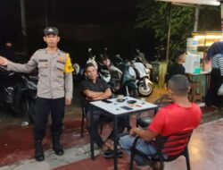 Polisi Patroli Malam di Meurah Mulia, Warga Diajak Aktif Jaga Kamtibmas