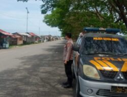 Polsek Banda Sakti Gelar Patroli Preventif Antisipasi Balap Liar dan Kenakalan Remaja di Waduk Pusong Saat Salat Jumat