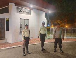 Patroli Malam Polsek Muara Satu Antisipasi Guantibmas, Warga dan Security Dihimbau Tingkatkan Kewaspadaan