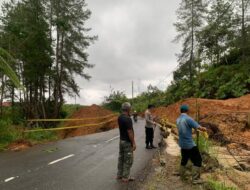 Jelang Libur Idul Adha, Polisi Imbau Pengendara Waspadai Titik Rawan Longsor di Jalan KKA Bener Meriah