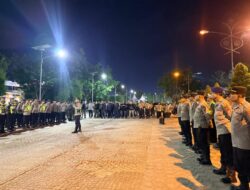 Polres Lhokseumawe Kerahkan Ratusan Personel Amankan Malam Takbiran Idul Adha 1447 H
