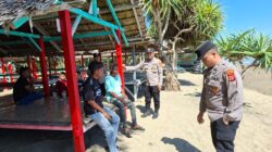 Polres Lhokseumawe Laksanakan Pengamanan Wisata Pantai Lancok Saat Libur Idul Adha 1447 H
