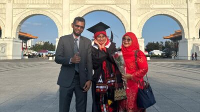 Siasat Gadis Lhokseumawe Menjinakkan Mandarin di Jantung Taipei