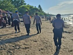 Polisi Laksanakan Pengamanan Wisata Pantai Lancok, Ciptakan Rasa Aman bagi Pengunjung