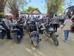 Libur Idul Adha, Personel Polres Lhokseumawe Siaga Amankan Wisata Pantai Lancok