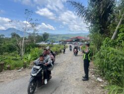 Libur Idul Adha, Polres Lhokseumawe Perketat Pengamanan Kawasan Wisata Gunung Salak