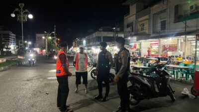 Patroli Perintis Presisi Sisir Titik Rawan, Polres Lhokseumawe Jaga Keamanan Kota di Malam Hari