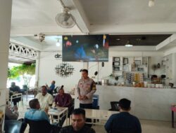 Patroli Dialogis Sambil Sosialisasikan Call Center 110, Polsek Muara Dua Dekatkan Layanan Polri kepada Masyarakat