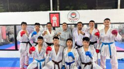 Kapolres Lhokseumawe Suntik Semangat Atlet Karate, Targetkan Dua Medali Emas di Piala Kapolri 2026