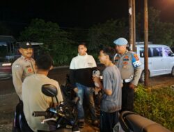 Polsek Blang Mangat Tingkatkan Patroli Malam, Wujudkan Rasa Aman bagi Masyarakat