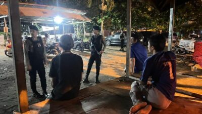 Polisi Sisir Titik Rawan di Lhokseumawe, Patroli Malam Perkuat Keamanan dan Ketertiban Warga