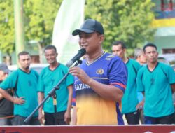 Kapolres Buka Turnamen Voli Legends Aceh, Semarakkan Hari Bhayangkara ke-80 dengan Semangat Olahraga