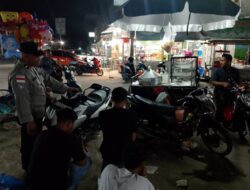 Sisir Titik Rawan pada Malam Hari, Polsek Samudera Perkuat Kehadiran Polisi di Tengah Masyarakat
