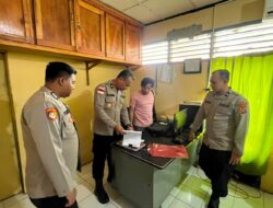 Bagren Polres Lhokseumawe Laksanakan Supervisi di Tiga Polsek, Perkuat Tata Kelola Perencanaan dan Administrasi