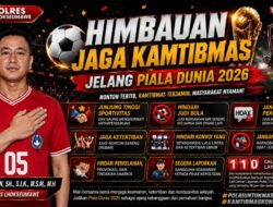 Polres Lhokseumawe Ajak Masyarakat Jaga Kamtibmas dan Junjung Sportivitas Jelang Piala Dunia 2026