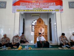 Sambut Hari Bhayangkara ke-80, Polres Lhokseumawe Gelar Zikir dan Doa Bersama