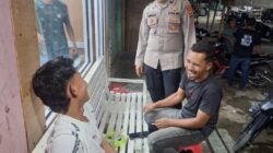 Cegah Kenakalan Remaja, Polsek Nisam Intensifkan Patroli Dialogis Humanis pada Malam Hari