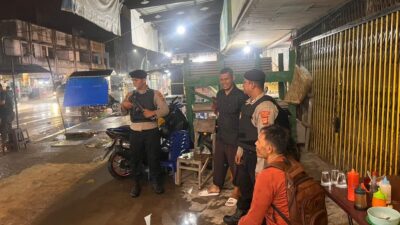 Patroli Malam Satsamapta Polres Lhokseumawe Persempit Ruang Gerak Pelaku Kejahatan