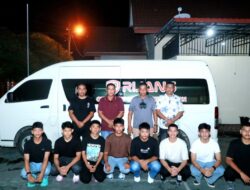 Lepas Atlet Karate ke Piala Kapolri, Kapolres Lhokseumawe Bidik Tiga Medali Emas