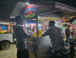 Patroli di Pusat Keramaian, Polsek Blang Mangat Perkuat Upaya Cegah Gangguan Kamtibmas