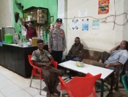 Patroli Sambang Polsek Nisam Hadir di Tengah Warga, Perkuat Kedekatan dan Jaga Kamtibmas
