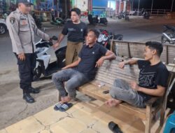 Patroli Malam Polsek Nisam Sasar Titik Rawan, Cegah Kenakalan Remaja dan Gangguan Kamtibmas
