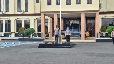 Wakapolres Lhokseumawe Pimpin Apel Perdana, Ajak Personel Jaga Soliditas dan Nama Baik Polri di Era Digital
