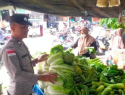Polsek Banda Sakti Intensifkan Patroli Pasar, Jaga Kamtibmas dan Awasi Stabilitas Harga Sembako