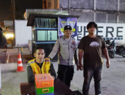 Patroli Malam Polsek Muara Dua Sambangi Permukiman Warga, Antisipasi Gangguan Kamtibmas