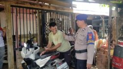 Sambangi Nelayan di PPI Pusong Lama, Sat Polairud Polres Lhokseumawe Perkuat Keamanan Pesisir