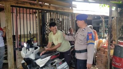 Sambangi Nelayan di PPI Pusong Lama, Sat Polairud Polres Lhokseumawe Perkuat Keamanan Pesisir