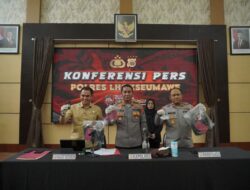 Polres Lhokseumawe Tuntaskan Pengungkapan Kasus Perampasan Kemerdekaan Disertai Penembakan dan Pembunuhan di Alue Lim