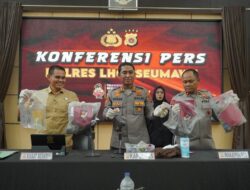 Polres Lhokseumawe Ungkap Dugaan Percobaan Pencurian Disertai Pembakaran Toko Emas