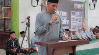 Wabup Aceh Utara Apresiasi Tradisi Santunan Anak Yatim di Masjid Besar Al-Khalifah Ibrahim