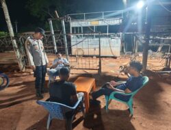 Ciptakan Rasa Aman, Personel Polsek Meurah Mulia Aktif Sambangi Warga pada Malam Hari