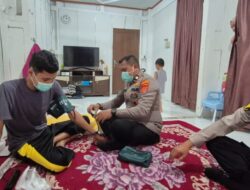 Klinik Polres Lhokseumawe Optimalkan Layanan Home Visit untuk Personel yang Sedang Sakit