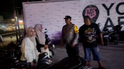 Polsek Muara Dua Perkuat Patroli Dialogis, Warga Diajak Jaga Kamtibmas Bersama