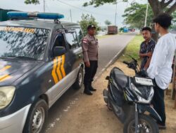 Patroli Jumat Polsek Banda Sakti Antisipasi Balap Liar, Wujudkan Suasana Ibadah yang Aman dan Tertib