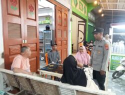 Polsek Sawang Intensifkan Patroli Malam, Perkuat Kedekatan dengan Warga dan Jaga Kamtibmas