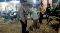 Patroli Dialogis Polsek Muara Batu Hadir Jaga Keamanan Malam, Warga Diajak Aktif Cegah Kriminalitas