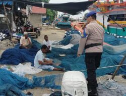 Sat Polairud Polres Lhokseumawe Perkuat Patroli Pesisir, Ajak Nelayan Waspada dan Jaga Kamtibmas